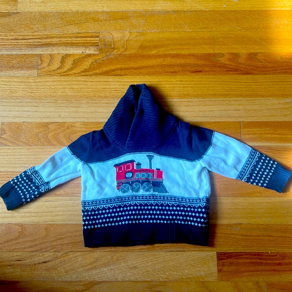 Boys Winter Shaw Collar Sweater